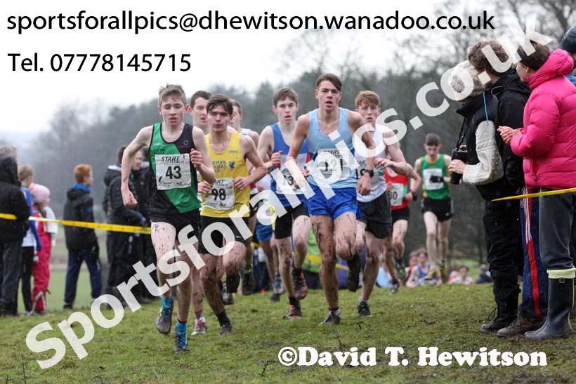 Mens under-17s Northern Cross Country, Knowsley Safari Park. Photo: David T. Hewitson/Sports for All Pics